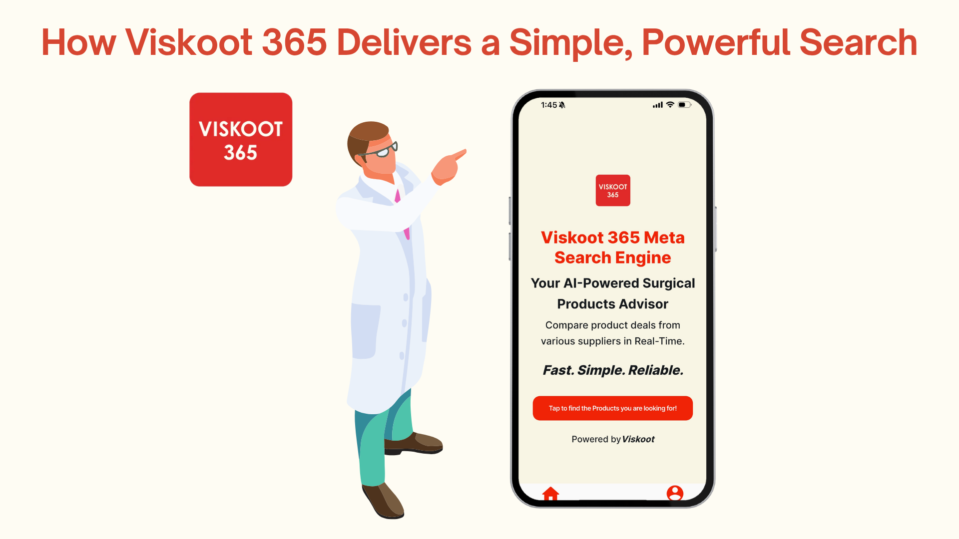 How Viskoot 365 Delivers a Simple, Powerful Search